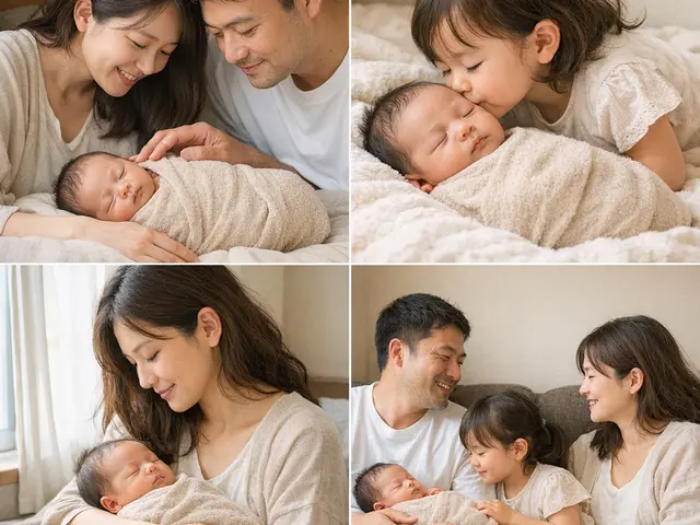 ニューボーンフォト｜触れない自然撮影