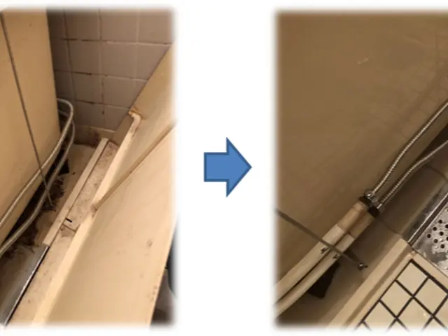 水垢汚れやカビも真心込めてぴかぴかにいたします！！サービスの画像