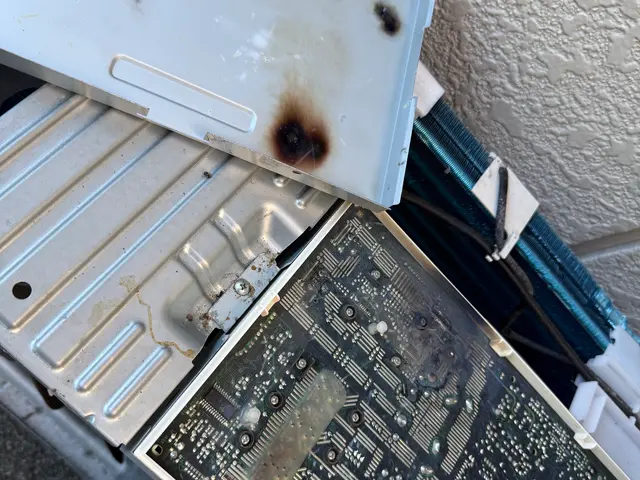 エアコンが冷えない・動かない・水漏れ・ガス漏れなどを故障診断から修理致します。サービスの画像