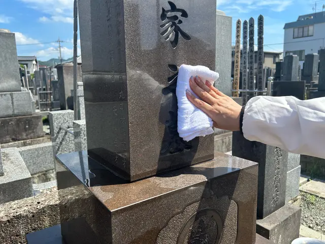 心を込めてお参りいたしますサービスの画像