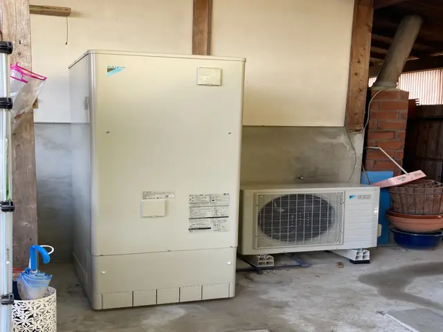 三菱エコキュート塩害、ヤモリガードの沖縄仕様取り扱っております。¥497000-サービスの画像