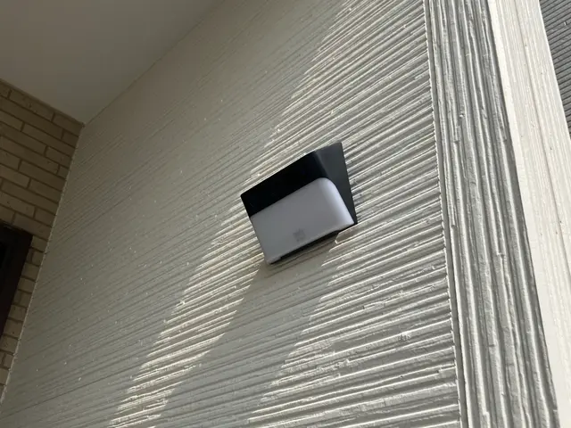 防犯設備士が対応します。無線式防犯カメラの取付けはお任せください！サービスの画像