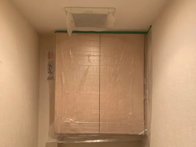 天井換気扇　パイプファン交換工事　葛飾区の電気工事店です　地域密着型店舗サービスの画像