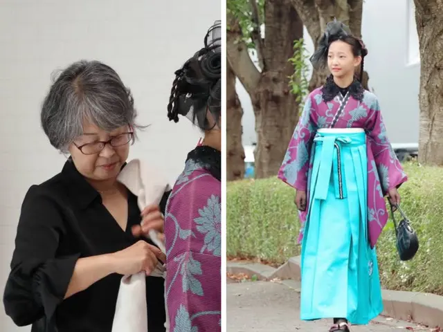 卒業袴・訪問着など、相模原からご自宅や会場に出張してお着付けします！ヘアセット可