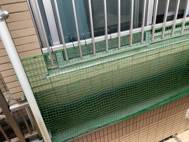 鳩のネット設置、忌避剤サービスの画像