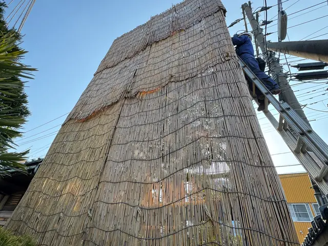 冬囲いやります！サービスの画像