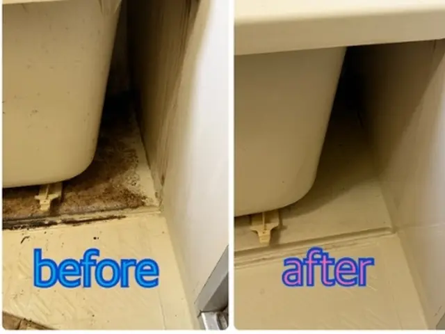 【カビや水アカを落として快適に】エプロン内部やフタやイスもしっかり洗浄します！サービスの画像