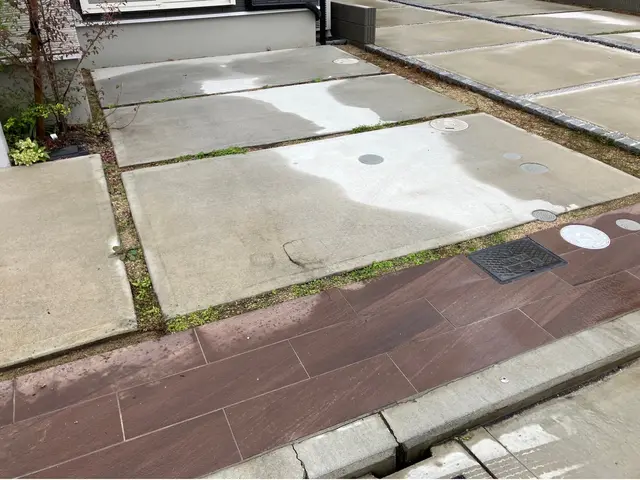 雑草のストレスを解決　★2月-5月は砂利引きキャンペーン★除草剤散布無料サービスの画像