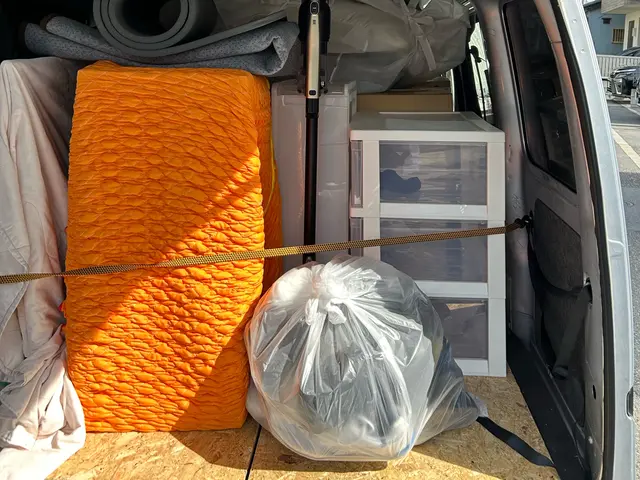 軽バン引っ越し！午前11時〜夜中まで営業してます。長距離引っ越しも承ります！サービスの画像