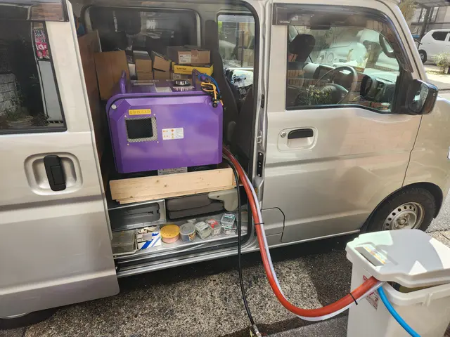 今まで排水管洗浄された事無い方はお気軽にお問い合わせ下さい！サービスの画像