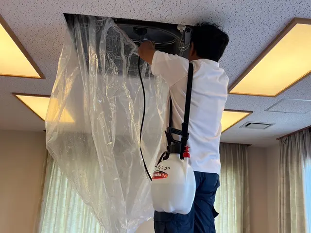 天井型エアコンサービスの画像