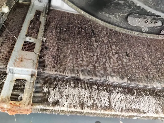 エコ洗剤、オゾン水すすぎ無料。業務用エアコン用高圧洗浄機で丁寧に洗浄します。サービスの画像