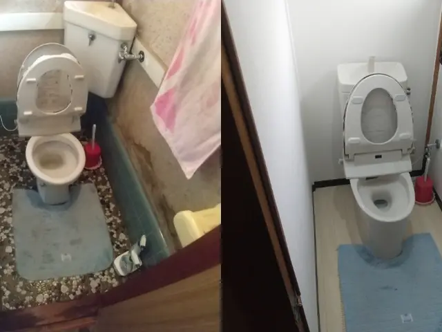 (処分費、出張費、工賃込み！)トイレ施工件数1000件突破！サービスの画像