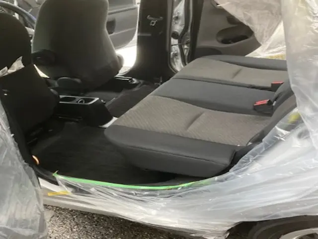 車シートクリーニング(^^♪　新宮の弊社作業所にてお預かりし緊急作業可！代車無料サービスの画像