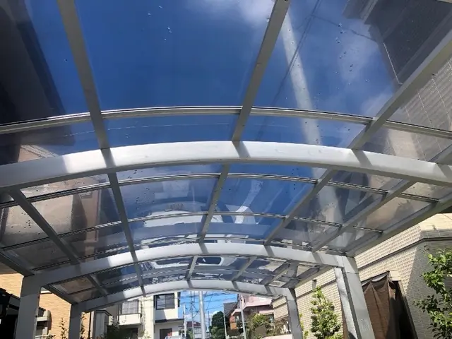 ☆カーポート洗浄サービス☆駐車場・外壁・塀などの洗浄もご相談下さい☆サービスの画像