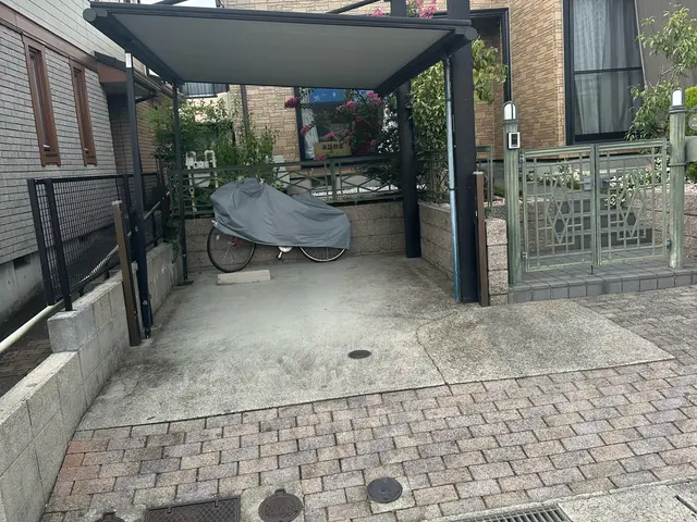 ☆カーポート洗浄サービス☆駐車場・外壁・塀などの洗浄もご相談下さい☆サービスの画像