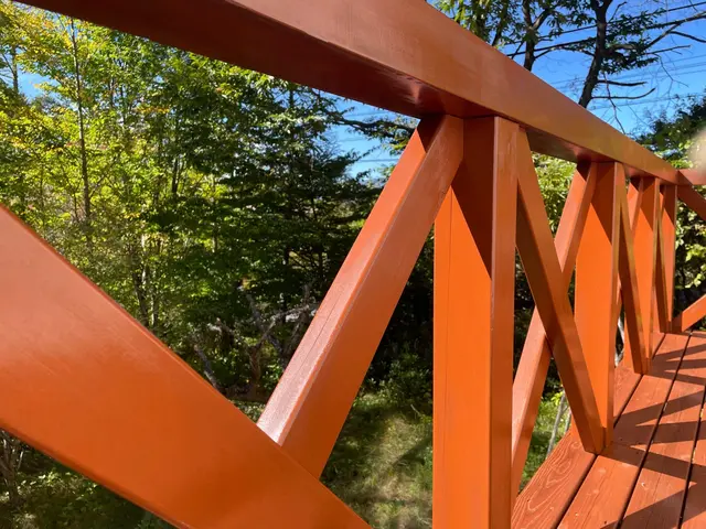 塗装のプロだからできる美観と耐久性を考えたウッドデッキ塗装サービスの画像