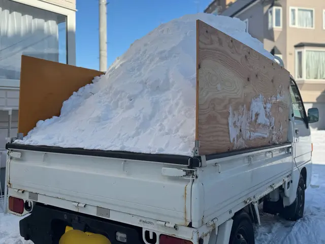 【即日対応・写真見積OK】札幌の雪かき代行・個人宅、駐車場対応　排雪のみ可サービスの画像
