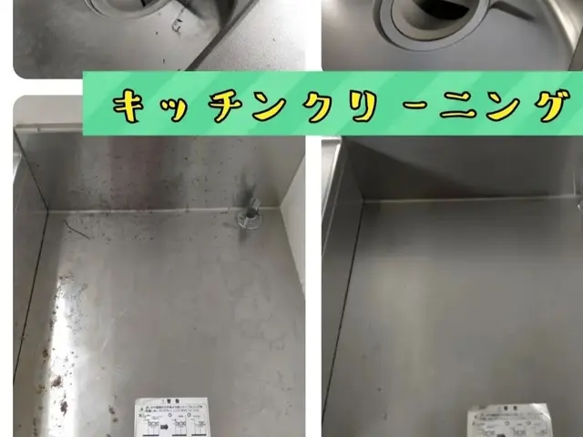 【オリジナル洗剤使用】油汚れに水垢、カビ等に効果バツグン！！サービスの画像