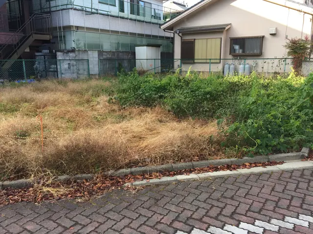 広範囲の面倒な草刈りお任せください！防草シートの施工も承ります♪サービスの画像