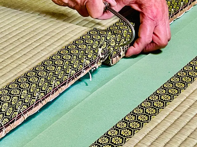 ◎加古川発　◎人気の和紙畳もあります　◎職人手仕事はお近くが安心サービスの画像