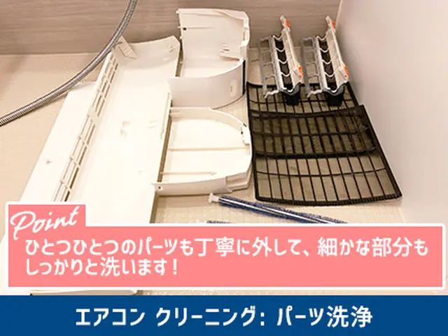 【完全分解・背抜対応店】暖房前にカビ汚れ・臭いを2度洗い洗浄でリセット！複数割◎サービスの画像