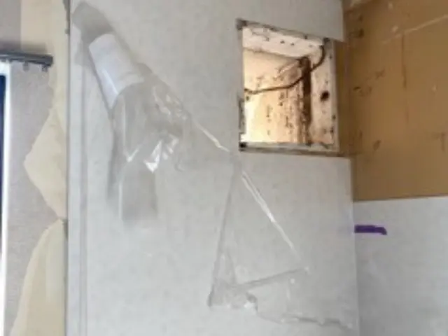 キッチンパネル貼り替え工事サービスの画像