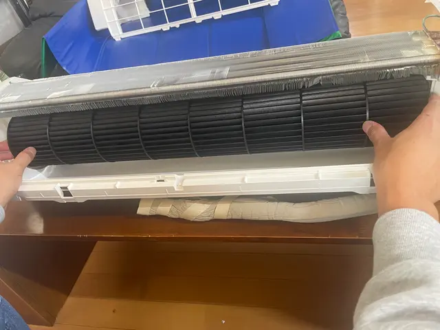 ☆全国でも数少ないエアコン取り外し完全分解対応店☆圧倒的な洗浄力をお試し下さい！サービスの画像