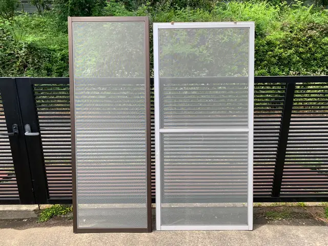 【20メッシュ防虫網使用】キレイな網戸で爽やかな風を感じませんか？サービスの画像