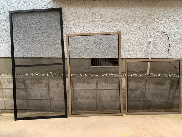 【20メッシュ防虫網使用】キレイな網戸で爽やかな風を感じませんか？サービスの画像