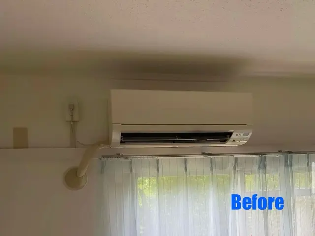 エアコン取り外しならおまかせ下さい☆処分費無料！丁寧な作業に心がけています。サービスの画像