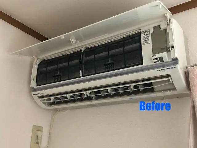 エアコン取り外しならおまかせ下さい☆処分費無料！丁寧な作業に心がけています。サービスの画像
