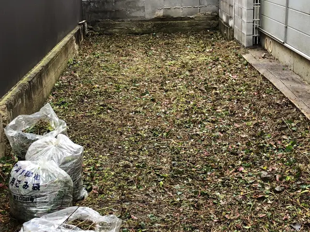 各種クレジットカードご利用可能です。防草シート、除草剤もお任せくださいサービスの画像