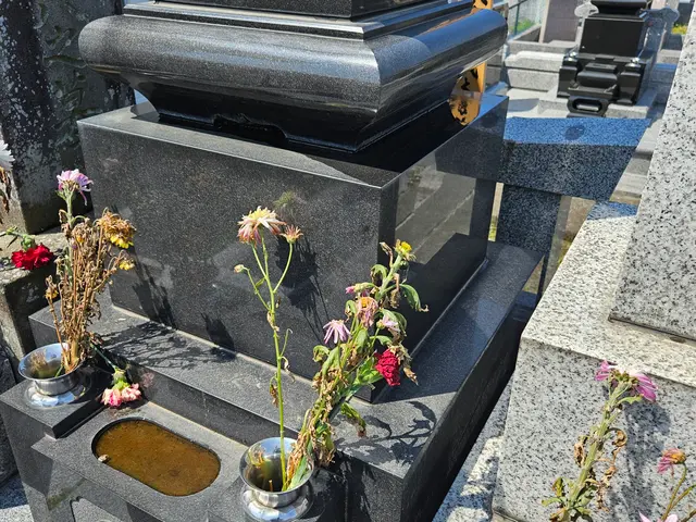 「御先祖様を大切に 」墓石クリーニングは元石屋のプロにお任せ下さい。サービスの画像