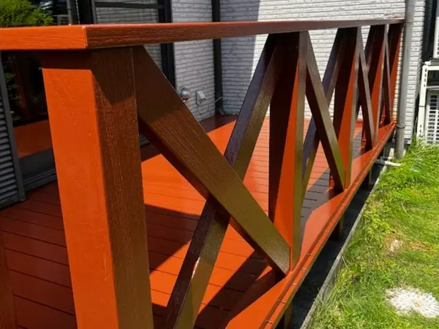 職人仕上げのウッドデッキ塗装サービス！サービスの画像