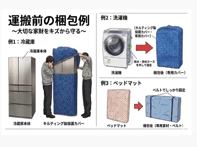 家具家電1点からでもOK！2名作業◎大型家財◎洗濯機脱着◎不用品回収◎【大阪発】サービスの画像