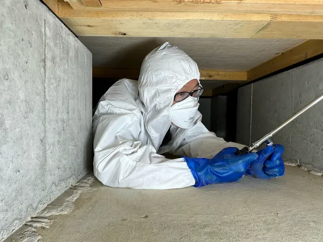 築20年未満限定だから安い　白蟻防除施工士による白蟻予防　認定薬剤を使用します！サービスの画像