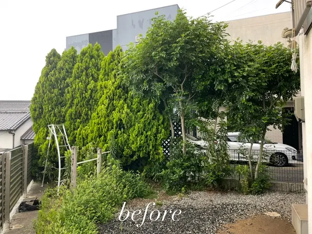 ☆2026年2月オープン☆造園一筋15年以上！庭木1本からでも喜んで伺います！サービスの画像