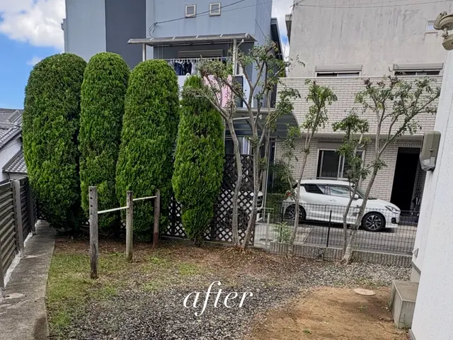 ☆2026年2月オープン☆造園一筋15年以上！庭木1本からでも喜んで伺います！サービスの画像