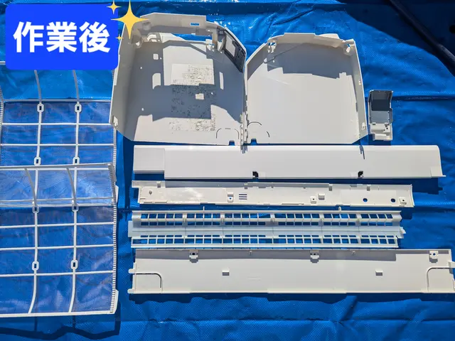 高圧洗浄機で徹底洗浄◎徹底養生◎汚水持ち帰り◎床に直接物を置きません◎保険加入◎サービスの画像