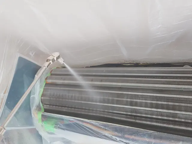 お子様・ペットにも安全・安心！エコ洗剤でエアコンを徹底洗浄。サービスの画像