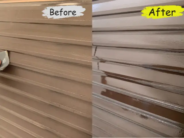 錆びてしまっているシャッターはプロにお任せください！！インスタ施工事例有りサービスの画像