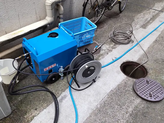 【水道局指定工事店】【悪臭調査】【つまり対応】高圧洗浄作業ついでに解消します‼サービスの画像