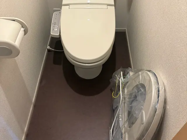 ウォシュレットの交換取付サービスの画像