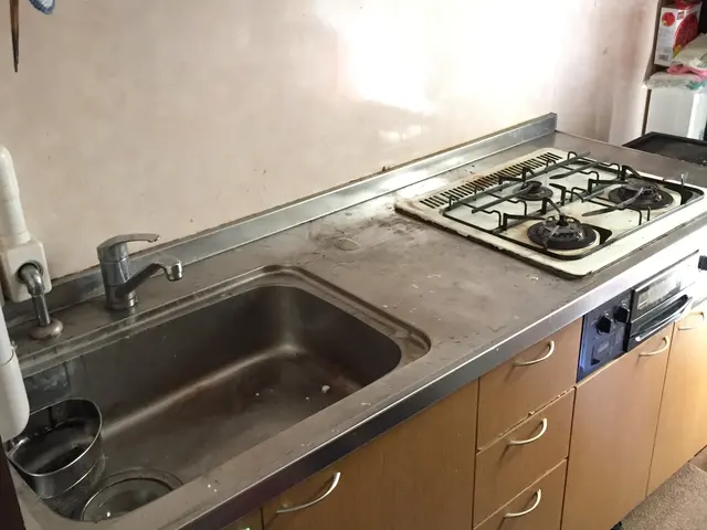 キッチンのガンコな汚れ綺麗に落とします♪[神奈川県]クレジットカード対応☆サービスの画像