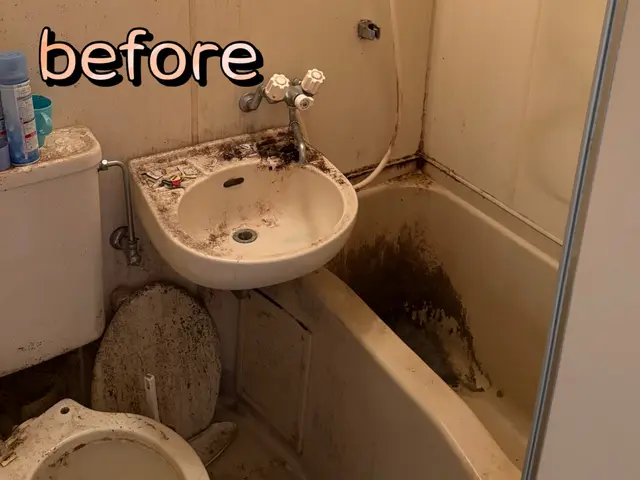 カビも水垢も綺麗に仕上げます！！プロにお任せください！サービスの画像