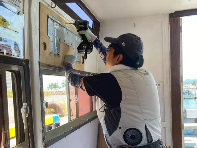 プロの技術でご満足いただけるように心を込めて作業いたしますサービスの画像