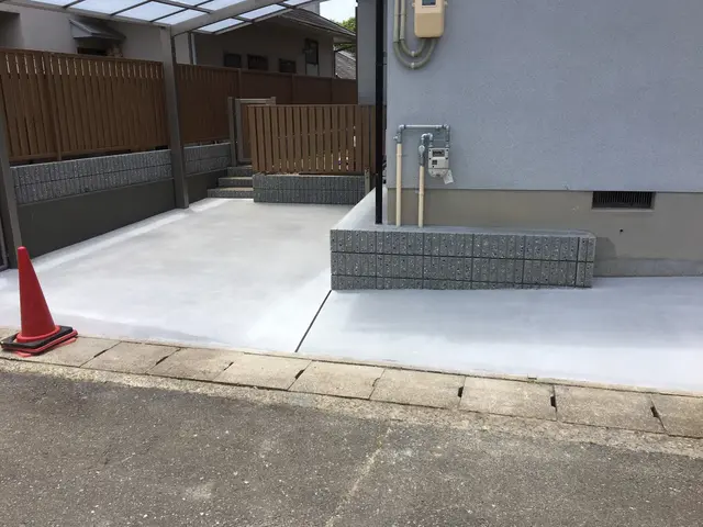駐車場土間コンクリート工事サービスの画像