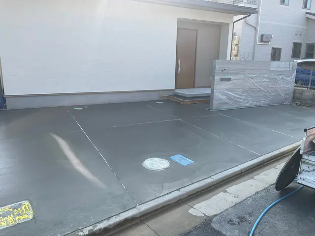 駐車場土間コンクリート工事サービスの画像