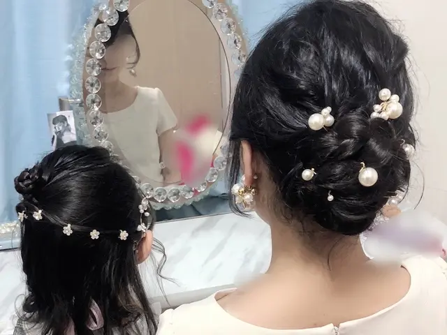 薄毛、短毛もボリューム出します！ふわかわ出張ヘアメイク！早朝、夜間も特別料金なし